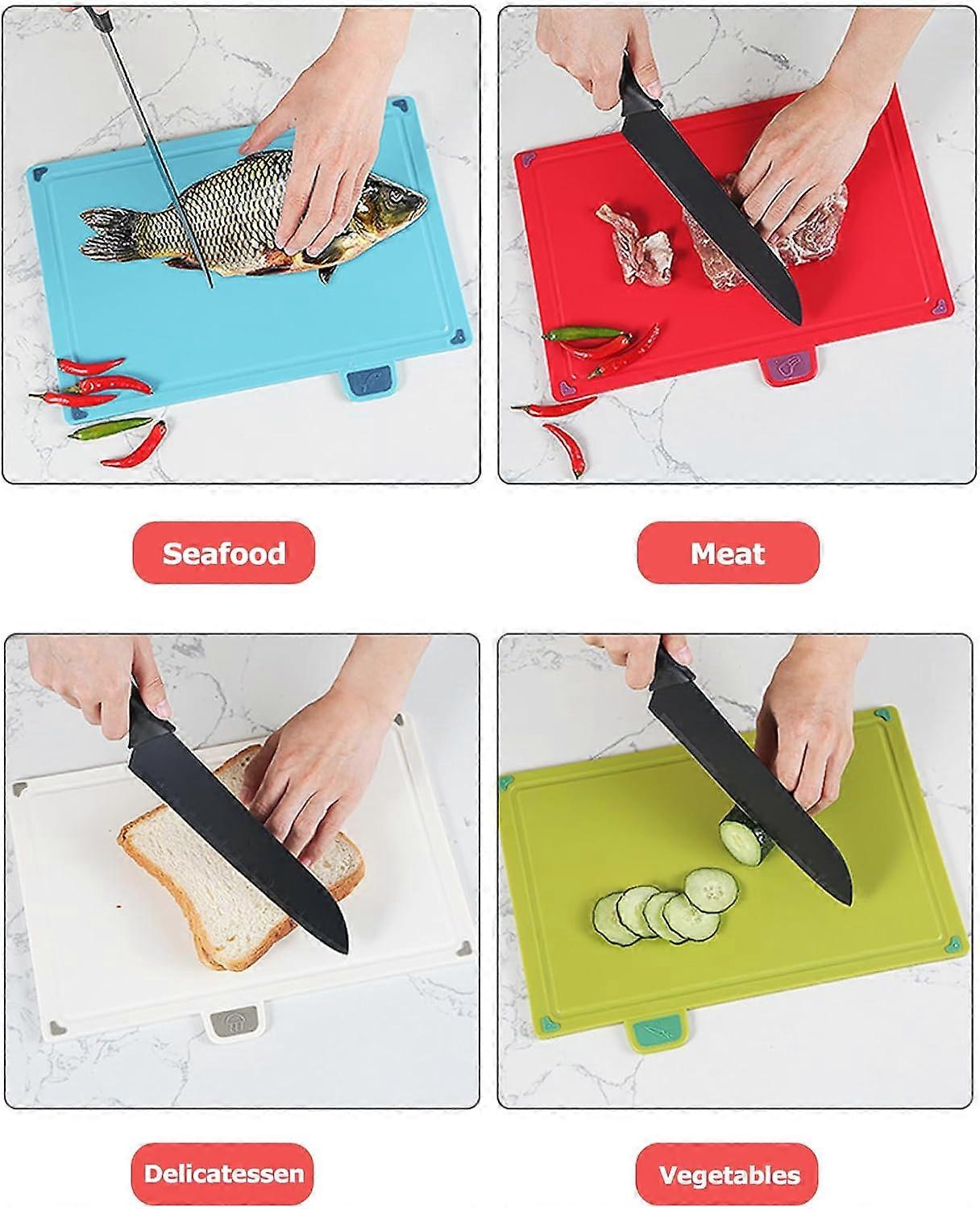 Juego de tablas de cortar de plástico