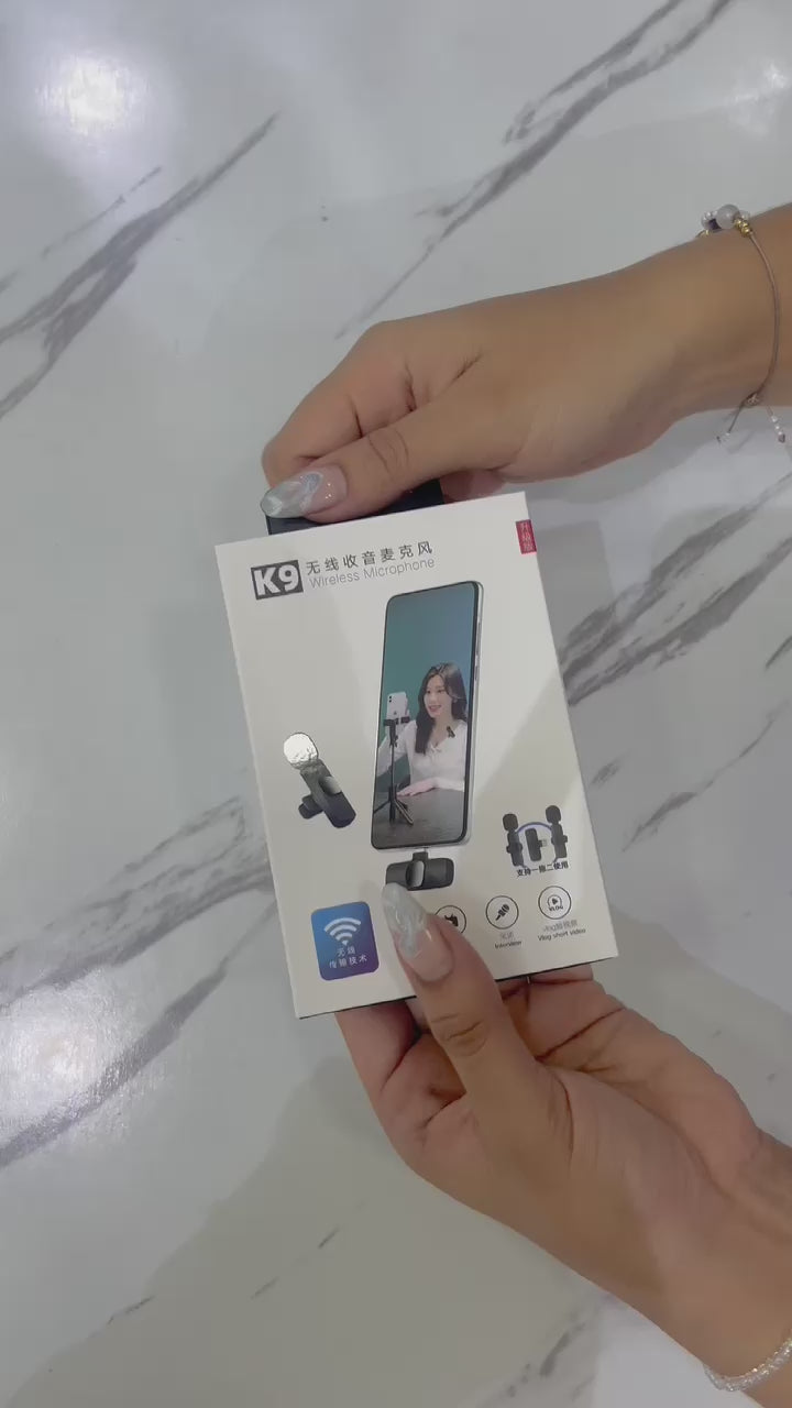 Micrófono Inalámbrico TC+IP+VS+USB Modelo: K9-TC-IP-VS-USB cod.280127007